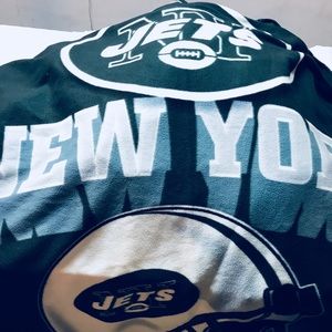 NEW YORK JETS flannel blanket